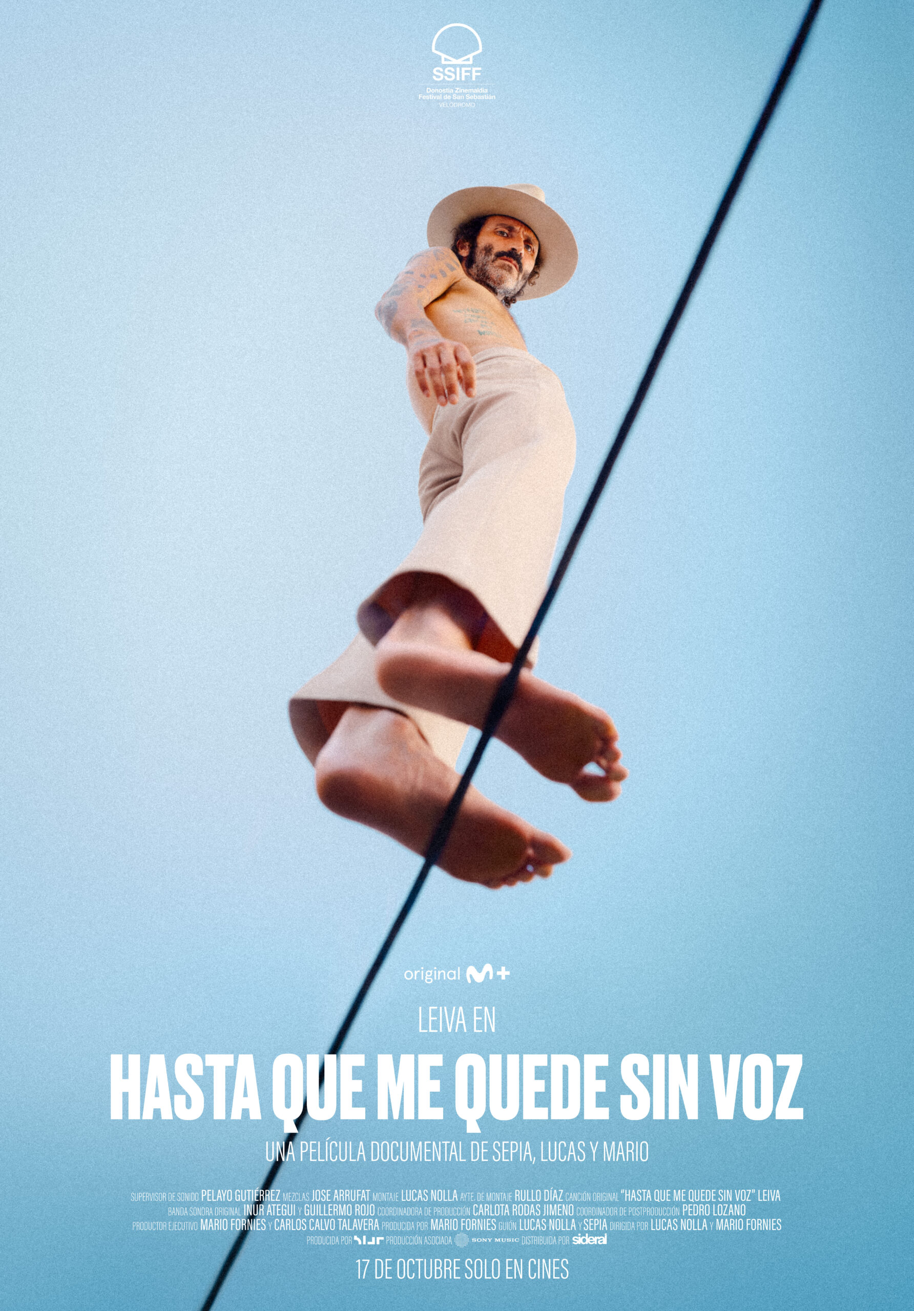 Hasta que me quede sin voz cartel