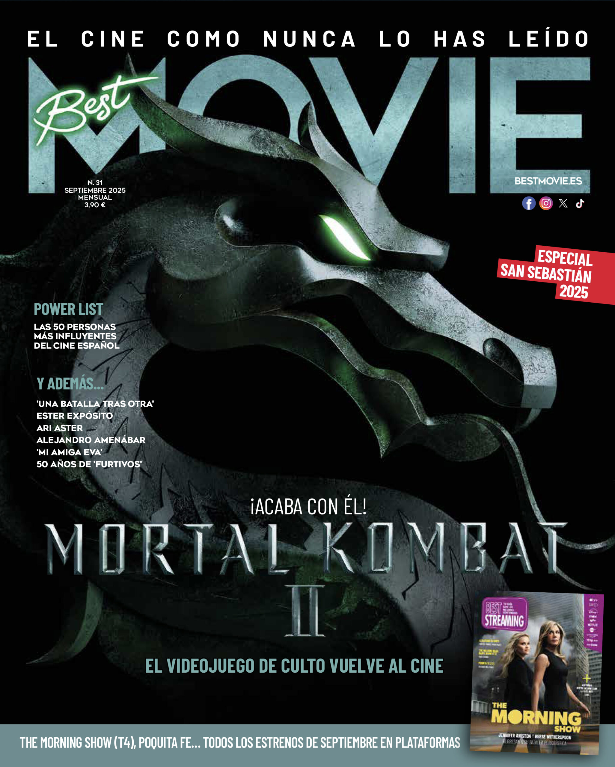 Best Movie portada septiembre