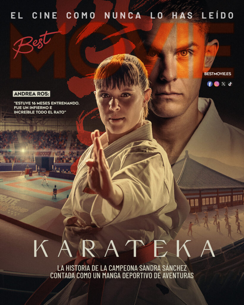Contraportada Best Movie octubre 2026 Karateka